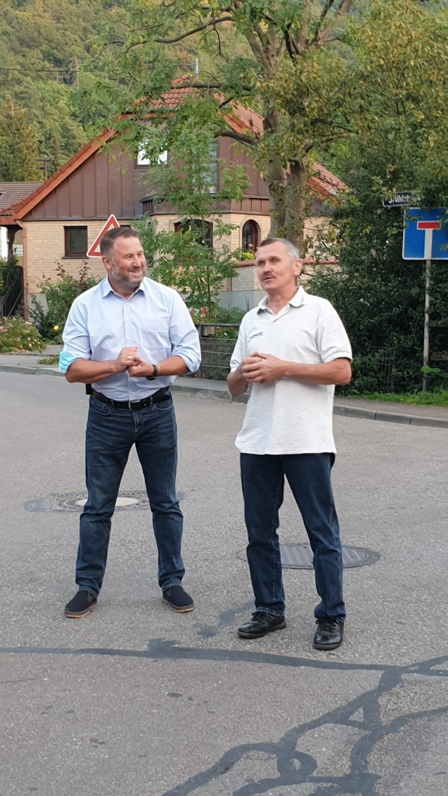  BM Bernd Schaefer und Dieter Woßlick 