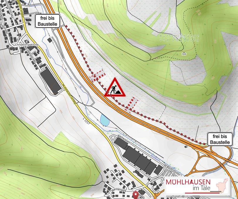  Feldweg Mühlhausen-Gruibingen 